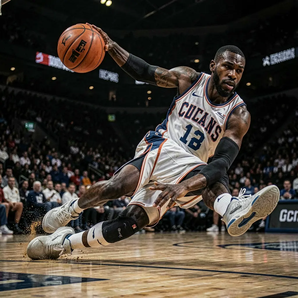 Intense basketball moment with a player reaching for the ball during a crucial play captured in slow motion on BCJILLI Bet in the Philippines